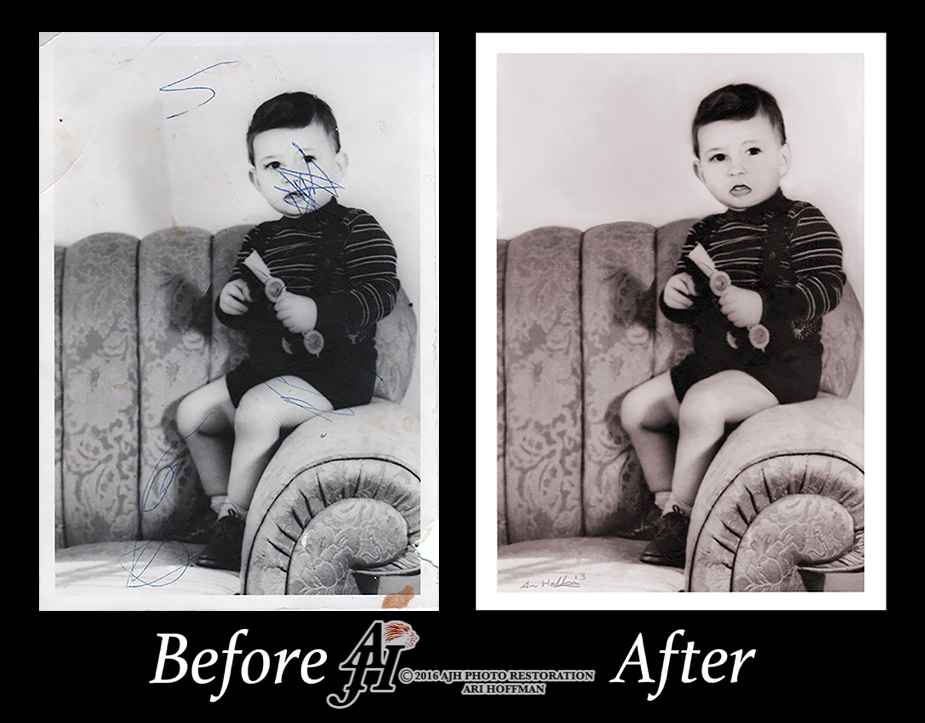 Young Boy On Sofa